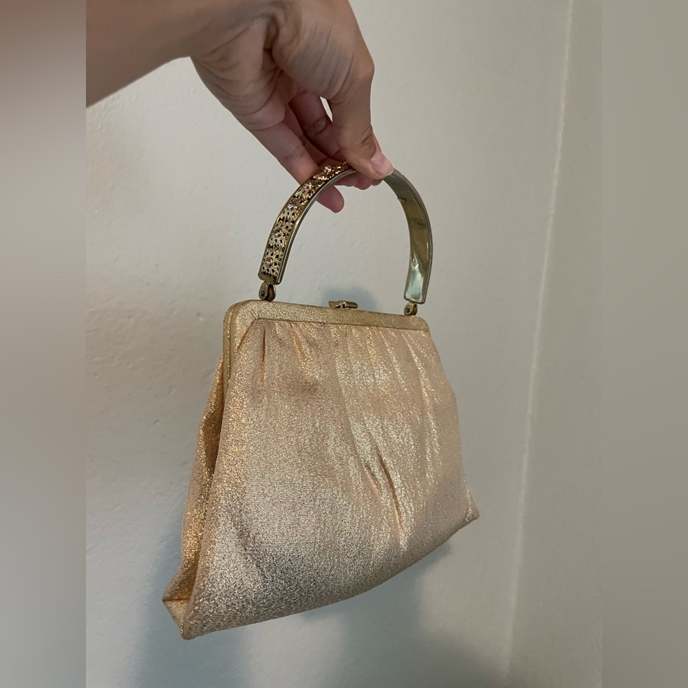 Chic Gold Women's Clutch